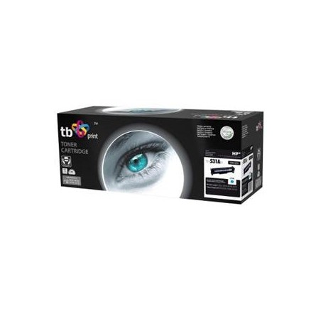 Toner TB kompatibilní s HP CC531A,100% new, Cy