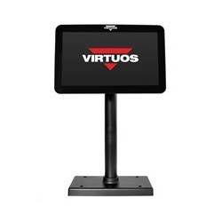 Virtuos 10,1" LCD barevný zákaznický monitor SD1010R, USB, černý