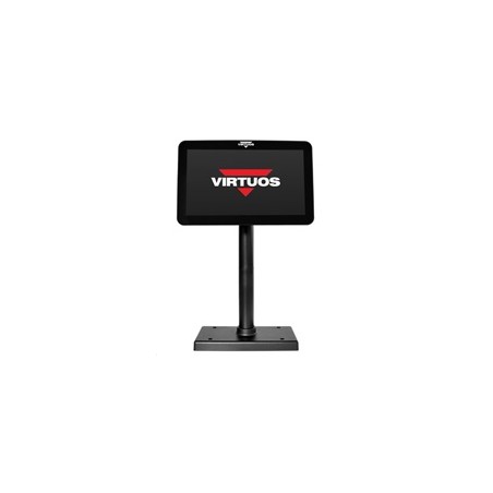 Virtuos 10,1" LCD barevný zákaznický monitor SD1010R, USB, černý