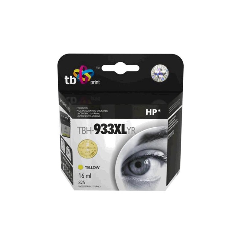 Ink. kazeta TB kompat. s HP OP 6230,YE reman