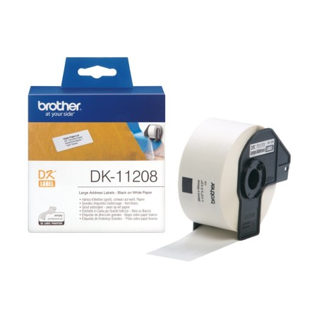 BROTHER DK-11208 Široké adresní štítky 38x 90mm (400 ks)