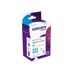 WECARE ARMOR ink sada kompatibilní s HP 932XL+933XL, C2P42AE, CMYK