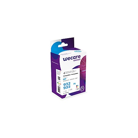 WECARE ARMOR ink sada kompatibilní s HP 932XL+933XL, C2P42AE, CMYK