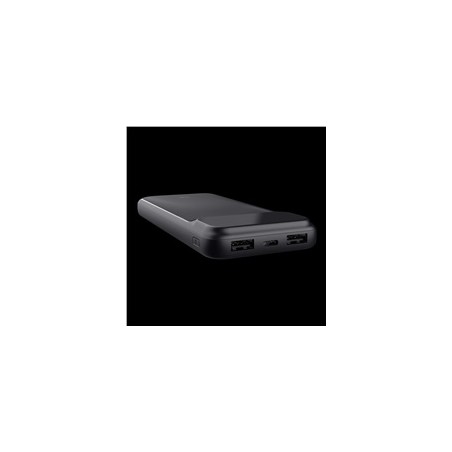 TRUST Powerbanka Avala, 10000 mAh, 1xUSB-C + 2xUSB, černá