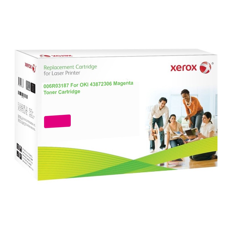 XEROX toner kompat. s OKI 43872306, 2 000 str, mag