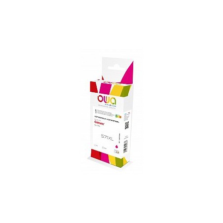 WECARE ARMOR ink kompatibilní s CANON CLi-571XLM, červená/magenta
