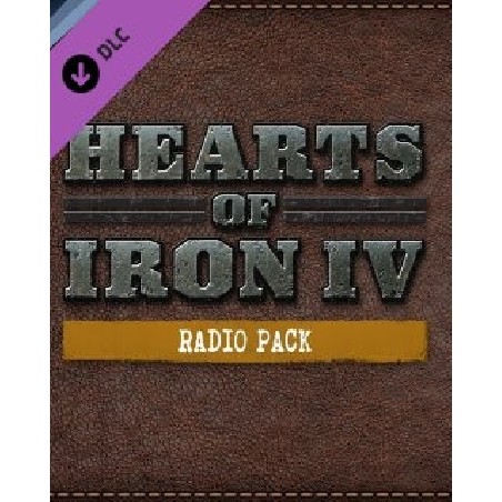 Hearts of Iron IV Radio Pack – herní rozšíření pro PC (elektronická licence)