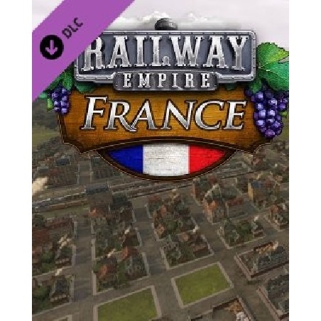 Railway Empire France – herní rozšíření pro PC (elektronická licence)