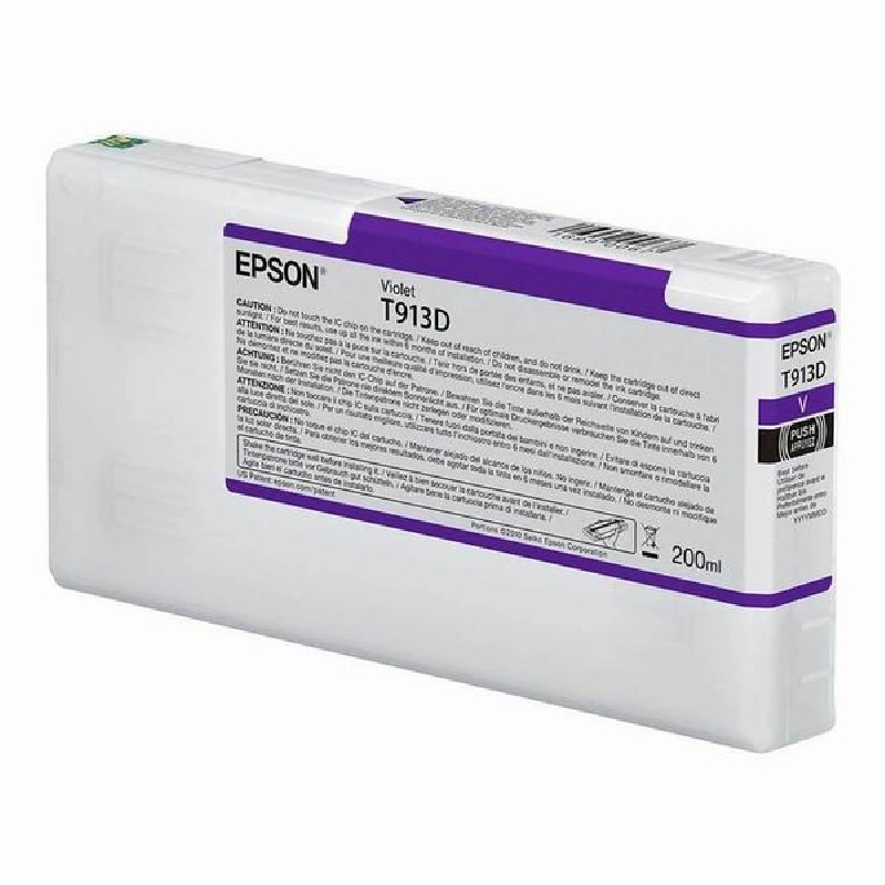 Epson T913D Violet Ink Cartridge (200ml)