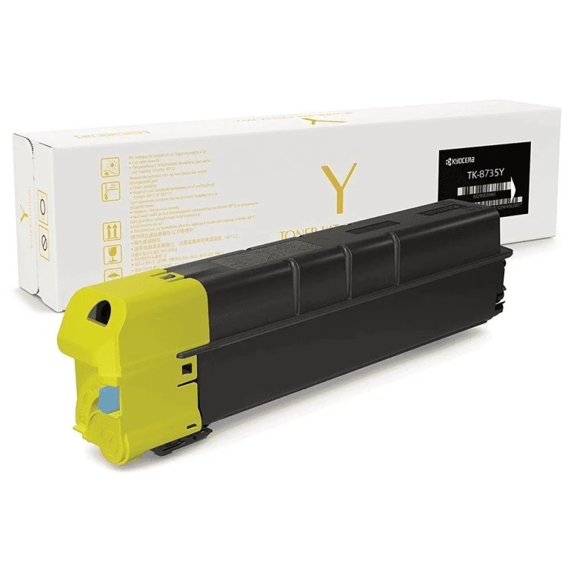 Kyocera Toner yellow na 40 000 A4 (při 5% pokrytí), pro TASKalfa 7353/8353ci
