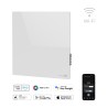 AENO GH11s Quadro Chytré Topení, infrared + konvekce, tvrzené sklo, 500W, 50x50cm, Bílá - mírně poškozený obal