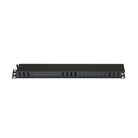 Eurocase panel na kabely RGA-27 19" 1U - 6 plastových úchytů
