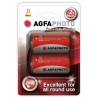AgfaPhoto zinková batéria 1.5V, R20/D, blister 2ks