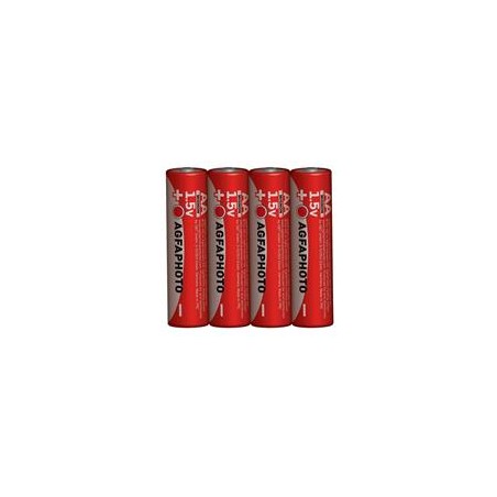 AgfaPhoto zinková batéria 1.5V, R06/AA, shrink 4ks