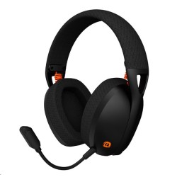 CANYON bezdrátový herní headset EGO GH-13, 2,4Ghz, BT 5.2, USB-C, prostorový zvuk 7.1, 40mm měniče, černý