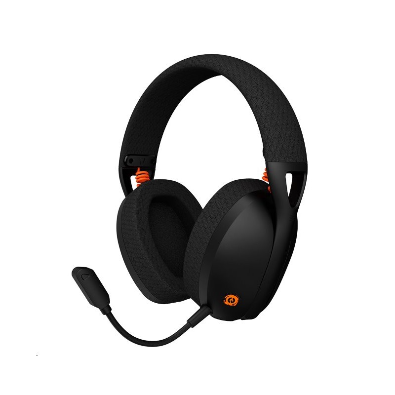 CANYON bezdrátový herní headset EGO GH-13, 2,4Ghz, BT 5.2, USB-C, prostorový zvuk 7.1, 40mm měniče, černý