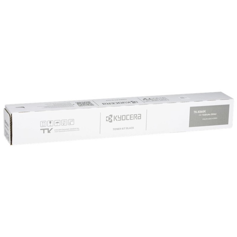 Kyocera Toner černý na 25 000 A4 (při 5% pokrytí), pro TASKalfa 2554ci TK8365K