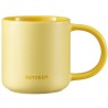 BUYDEEM Ceramic Mug 300 ml, model CD1018, color Mellow Yellow