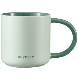 BUYDEEM CD1018 Ceramic Mug 300 ml, color Cozy Greenish