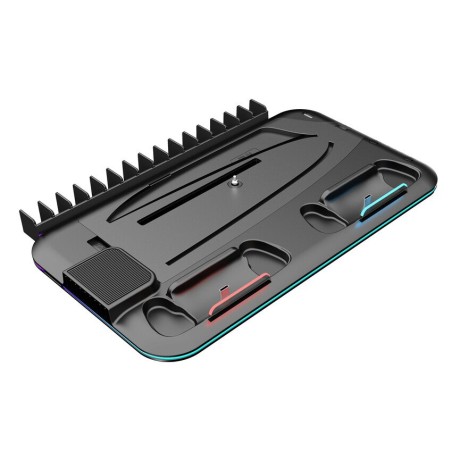CANYON CS-51 chladící stojan pro PS5 s RGB, Slim/DE nabíjecí, Black