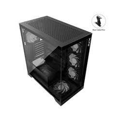 ADATA XPG case INVADER X Mid-Tower, bez zdroje, 5x 120mm Fan, Černá
