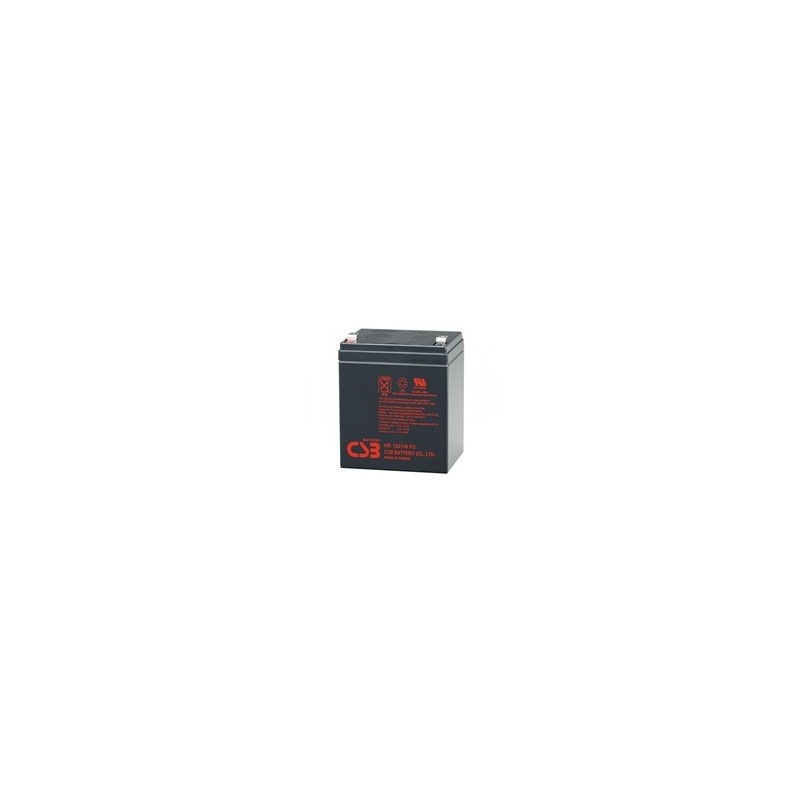 CSB 12V 5,1Ah olověný akumulátor HighRate F2 (HR1221WF2)