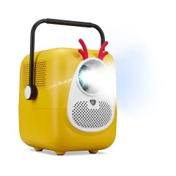 AOpen Projektor QF23s Smart LED,FHD,250 ANSI,1000:1,30000h,HDMI,USB,Repro,Wifi,Yellow