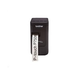 BAZAR - BROTHER tiskárna štítků PT-P750W - 24mm, pásky TZe, WIFI, Profesionální PC Tiskárna Štítků - poškozený obal