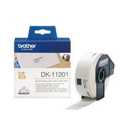 BAZAR - BROTHER DK-11201 Adresní štítky standard (400 ks) 29 mm x 90 mm - Poškozený obal (Komplet)