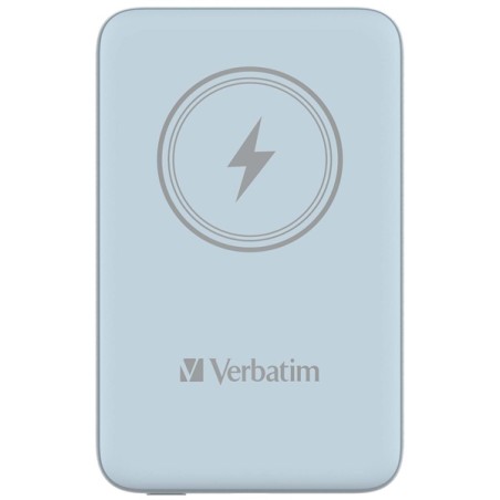 VERBATIM Powerbanka Charge 'n' Go, Magnetická, 10000 mAh, USB-C, Modrá