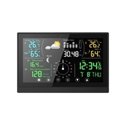 WG - Meteostanice WG1 s dotykovým displejem a příslušenstvím, anemometr, srážkoměr