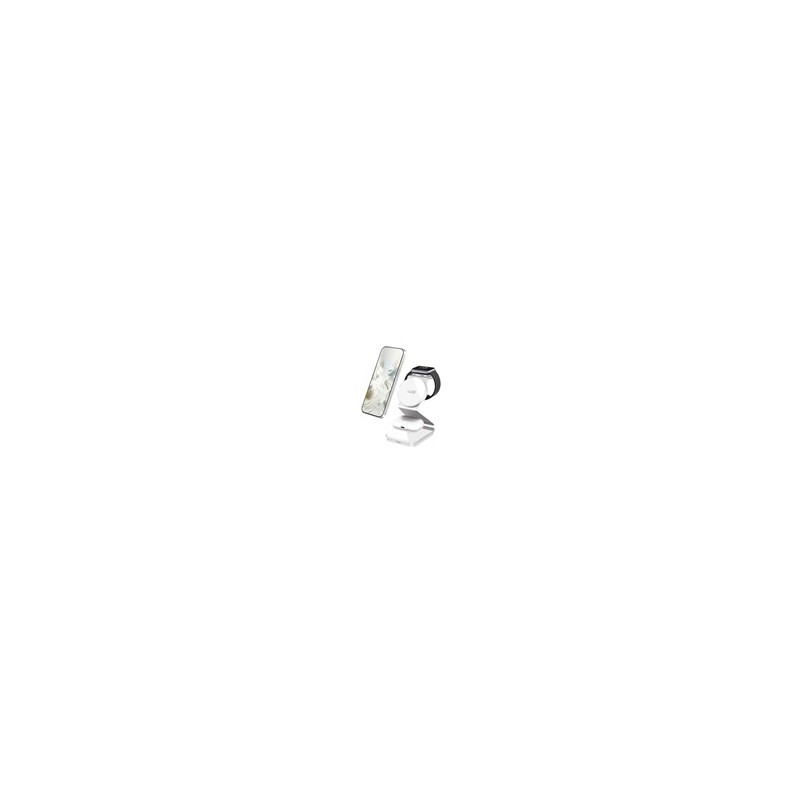 WG - Bezdrátová nabíječka WG37, 3v1 FAST MAGNET, 15W+3W+3W, bílá