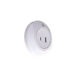 WG - Noční LED světlo do zásuvky s USB / WG FireFly / white