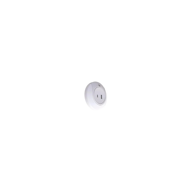 WG - Noční LED světlo do zásuvky s USB / WG FireFly / white