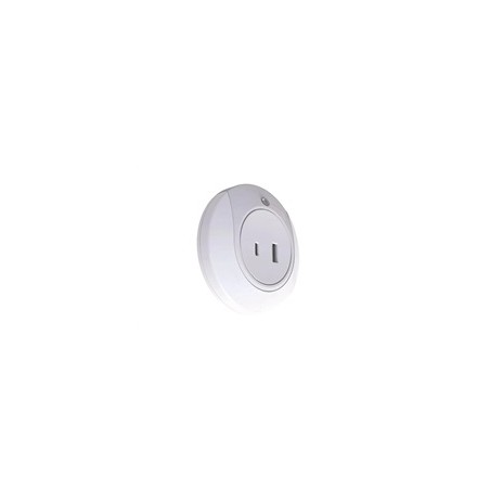 WG - Noční LED světlo do zásuvky s USB / WG FireFly / white