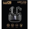 WG - Bluetooth sluchátka WG AirFlex 8, ENC + ANC, černá
