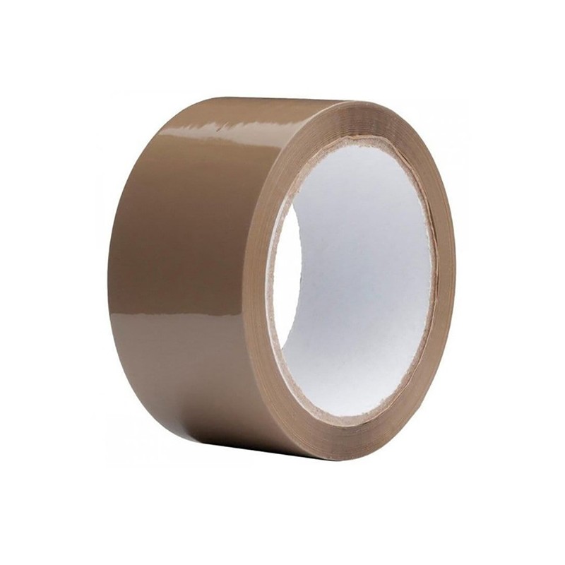 Lepící páska, silně lepící, mrazuvzdorná, hotmelt, hnědá, 48mm, 60m