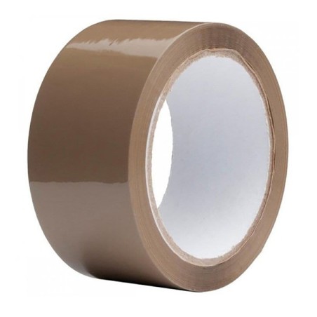 Lepící páska, silně lepící, mrazuvzdorná, hotmelt, hnědá, 48mm, 60m