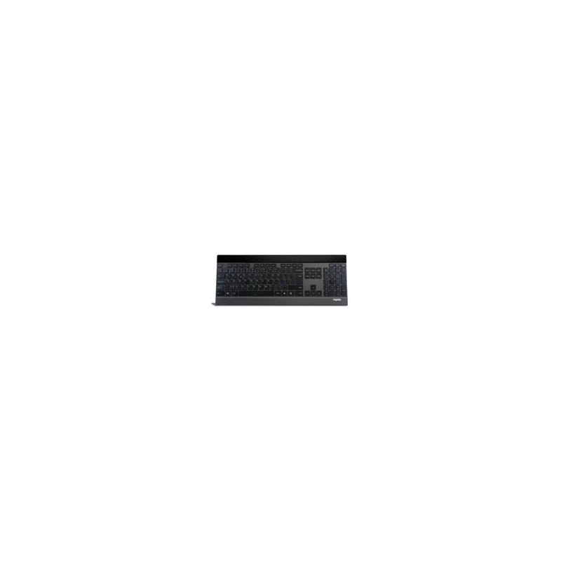 RAPOO Klávesnice E9270p USB, multimediální, bezdrátová, černá, CZ