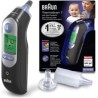 Braun IRT 6520 ThermoScan 7 bezdotykový teploměr, digitální, ušní, paměť na 9 měření, černá