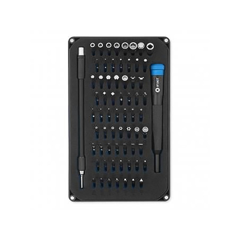IFixit, Set bitů Mako s ergonomickým šroubovákem, 64-bitová sada + šroubovák