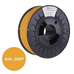 Tisková struna (filament) C-TECH PREMIUM LINE, PLA, luminiscenční světlá oranžová, RAL2007, 1,75mm,