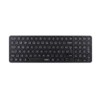 RAPOO Klávesnice E9310M, Bezdrátová 2.4GHz, Bluetooth, CZ/SK, černá