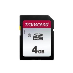 TRANSCEND SDHC karta 4GB 300S, Class 10 (R:20/W:10 MB/s)