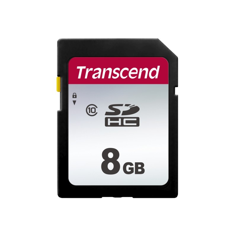 TRANSCEND SDHC karta 8GB 300S, Class 10 (R:20/W:10 MB/s)