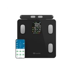 TrueLife FitScale W8 BT Black - osobní diagnostická bluetooth váha