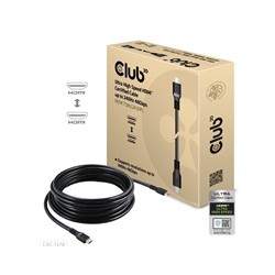 Club3D Kabel HDMI, Ultra Rychlý HDMI™ Certifikovaný Cable, 4K120Hz/ 8K60Hz, 7.5m