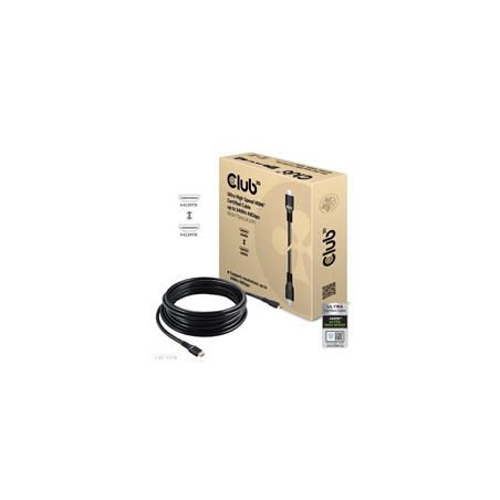 Club3D Kabel HDMI, Ultra Rychlý HDMI™ Certifikovaný Cable, 4K120Hz/ 8K60Hz, 7.5m