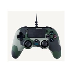 Nacon Wired Compact Controller - ovladač pro PlayStation 4 - camo green