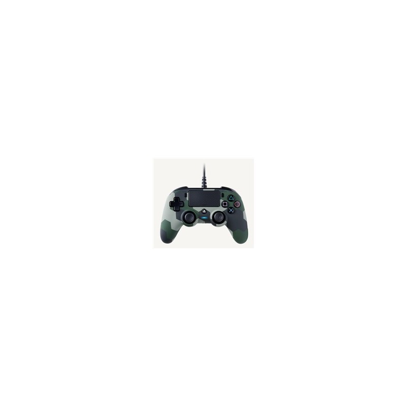 Nacon Wired Compact Controller - ovladač pro PlayStation 4 - camo green